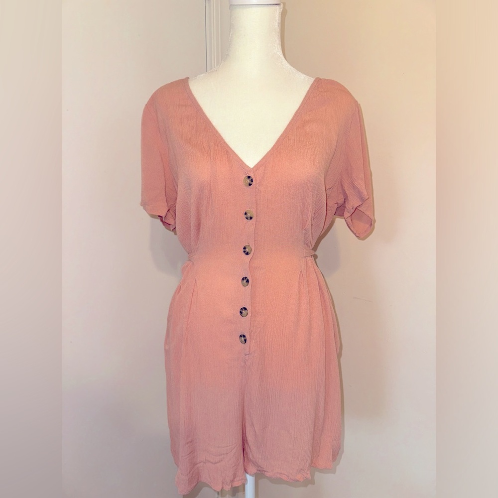 Women’s Wild Fable Romper from Target, Blush Pink, Size Medium
